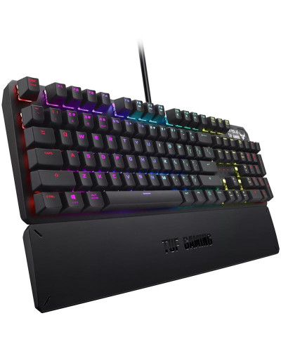 Клавiатура Asus TUF Gaming K3 RGB 104key Kailh BN UA Black (90MP01Q1-BKMA00)