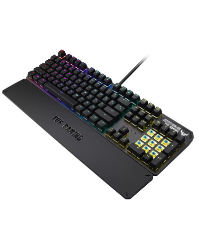 Клавiатура Asus TUF Gaming K3 RGB 104key Kailh BN UA Black (90MP01Q1-BKMA00)