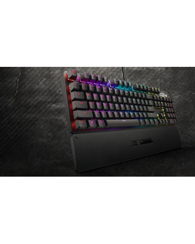 Клавiатура Asus TUF Gaming K3 RGB 104key Kailh BN UA Black (90MP01Q1-BKMA00)