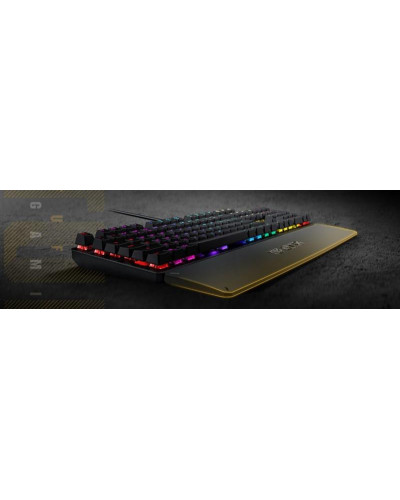 Клавiатура Asus TUF Gaming K3 RGB 104key Kailh BN UA Black (90MP01Q1-BKMA00)