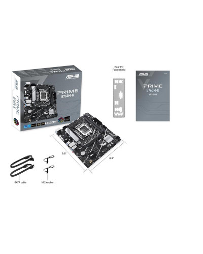 Материнська плата Asus Prime B760M-K Socket 1700