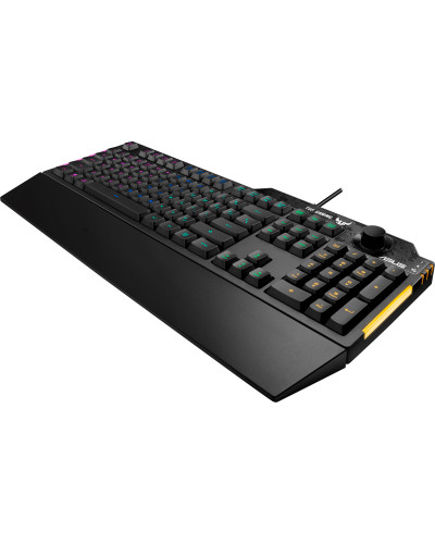 Клавіатура Asus TUF Gaming K1 USB Black UKR (90MP01X0-BKMA00)