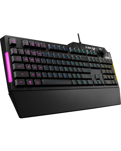 Клавіатура Asus TUF Gaming K1 USB Black UKR (90MP01X0-BKMA00)