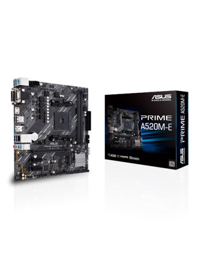 Материнська плата Asus Prime A520M-E Socket AM4