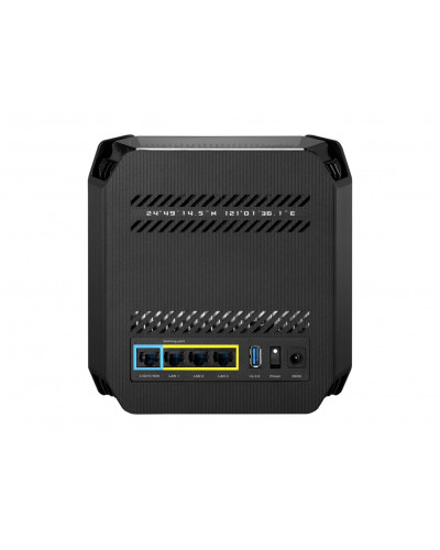 Бездротовий маршрутизатор Asus ROG Rapture Gaming Mesh System GT6 (1PK black)