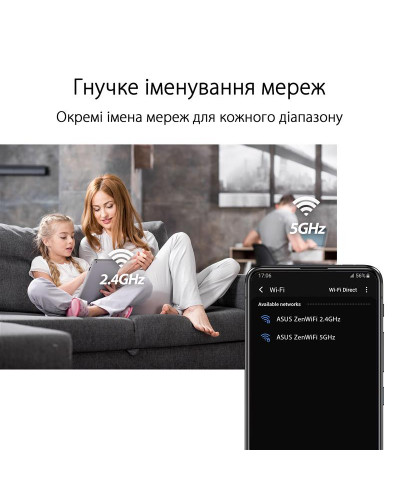 Бездротовий маршрутизатор Asus ZenWiFi XD5 White 3pk (XD5-W-3-PK/90IG0750-MO3B20)
