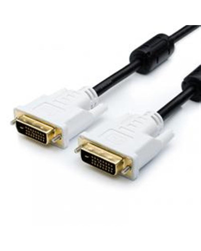 Кабель Atcom DVI - DVI (MM), 1.8 м, чорно-білий (8057)
