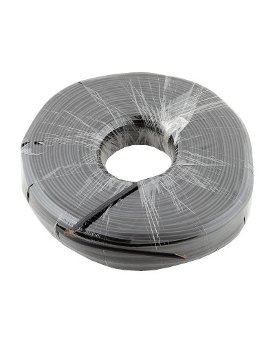 Телефонний кабель Atcom 100 м. CCS, 26AWG, 4 жили, чорний