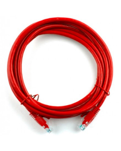 Патч-корд литий Ritar PCR-CU/2Rd/04276 UTP, RJ45, Cat.5e, 2m, червоний
