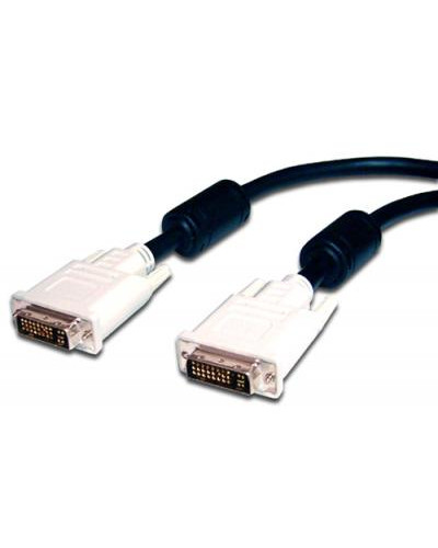 Кабель ATcom DVI - DVI (M/M), 24/24, 10 м, Black/White (10702)