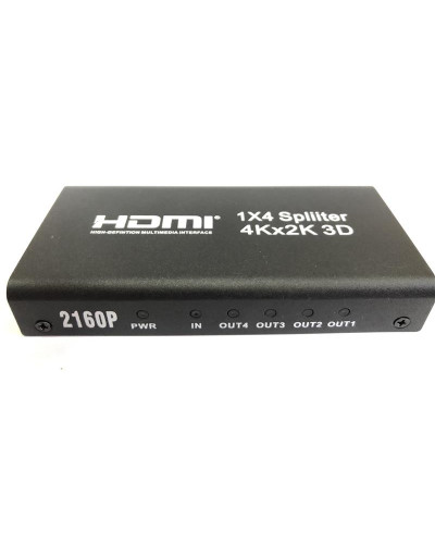 Розгалужувач (спліттер) Atcom (15190) HDMI 4 порти, підтримка UHD 4K