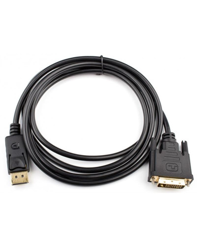 Кабель Atcom DisplayPort - DVI (M/M), 1.8 м, чорний (9504)