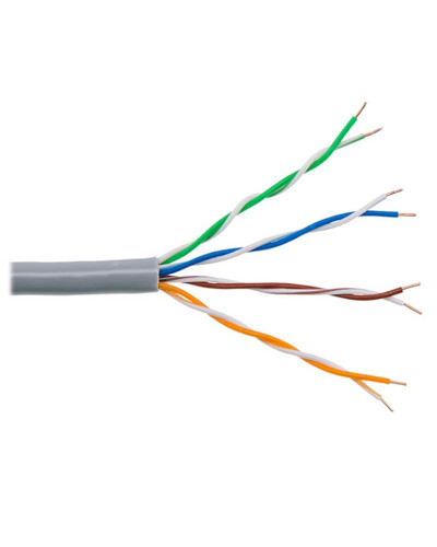 Кабель вита пара Atcom (60707) Premium FTP, 0.51мм, СU, CAT6, 1Gb/s, 305м