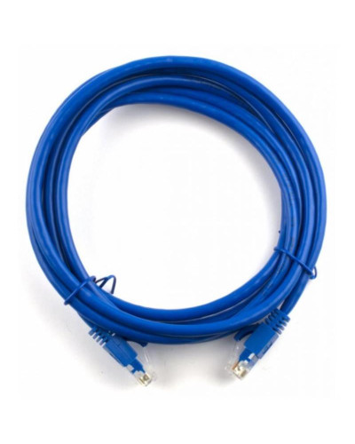 Патч-корд литий Ritar PCR-CCA/5Be/00218 UTP, CCA, RJ45, Cat.5e, 5m, синій