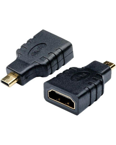 Перехідник Atcom HDMI - micro-HDMI (M/F), Black (16090)
