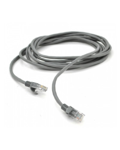 Патч-корд литий Ritar PCR-CU/5G/04287 UTP, RJ45, Cat.5e, 5m, сірий