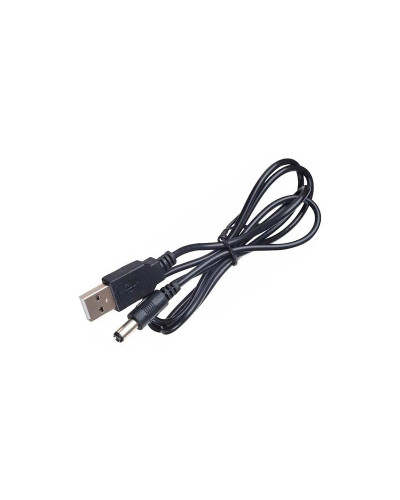 Кабель живлення Atcom (10035) USB(AM) - 3,5DC, 2A, 1м, чорний