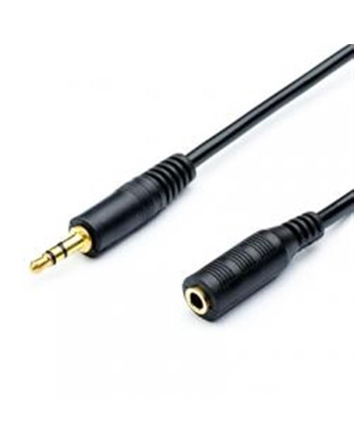 Аудіо-кабель Atcom (16847) mini-jack 3.5мм(M)-mini-jack 3.5мм(F) 1,8м пакет (Подовжувач)