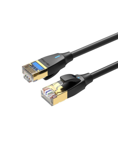 Патч-корд Vention CAT 8 SFTP Ethernet Slim Type, 3 m, Black (IKIBI)