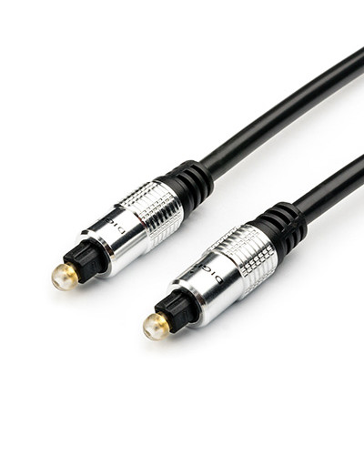 Кабель Atcom Toslink - Toslink (M/M), 3 м, Black (10704) пакет