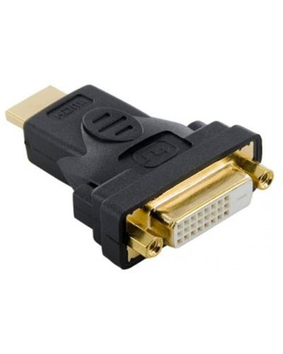 Перехідник Atcom DVI - HDMI (F/M), 24pin, Black (9155)