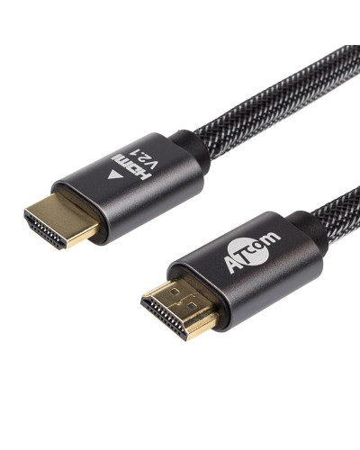 Кабель Atcom Premium HDMI - HDMI V 2.1 (M/M), 15 м, Black (AT23715) пакет