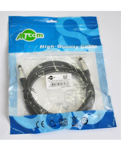 Кабель Atcom Toslink - Toslink (M/M), 7.5 м, Black (10706)