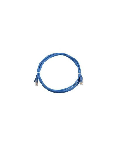Патч-корд литой, UTP, RJ45, Cat.5e, 1m, синій