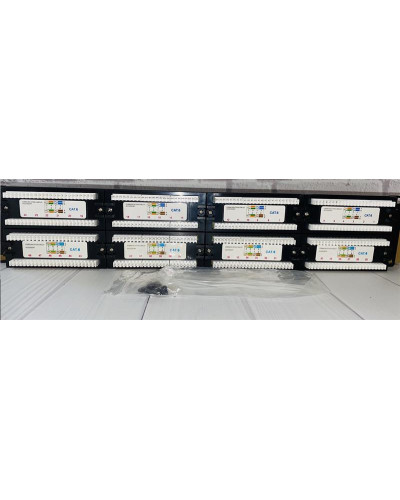 Патч-панель ATcom P6048 19" 48хRJ-45 UTP 2U cat.6