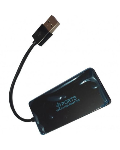 Концентратор USB 2.0 Atcom TD4005 4хUSB2.0 Black (AT10725)