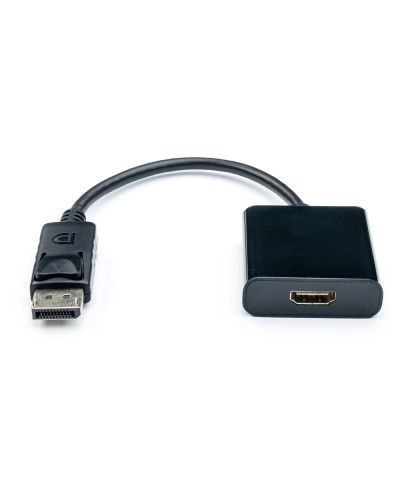 Перехідник Atcom DisplayPort - HDMI (M/F), 0.1 м, Black (16852)