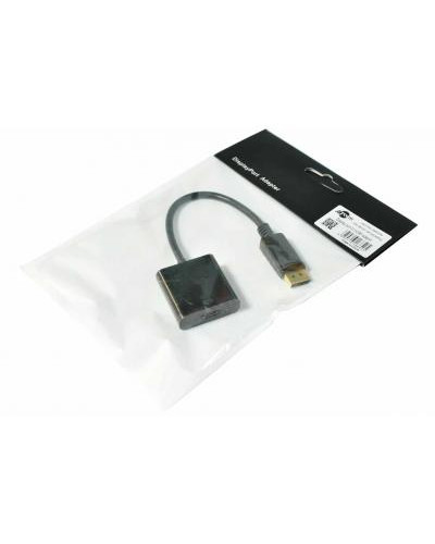 Перехідник Atcom DisplayPort - HDMI (M/F), 0.1 м, Black (16852)