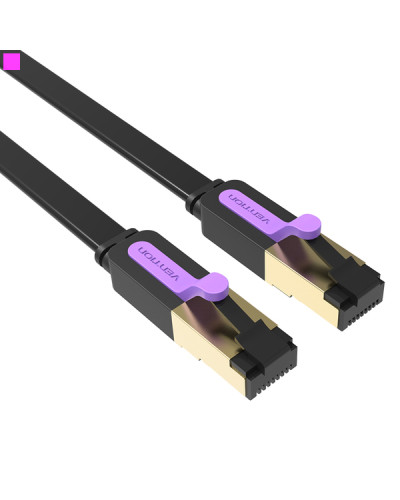 Патч-корд Vention CAT7 SSTP Ethernet, 1.5 m, Black (ICABG)