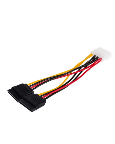 Кабель живлення Atcom (16148) Molex-2Sata, 0.2 м
