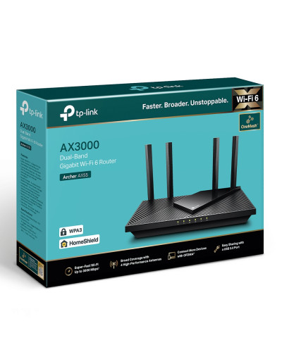 Бездротовий маршрутизатор TP-Link Archer AX55