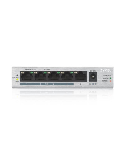 Комутатор ZYXEL GS1005HP (GS1005HP-EU0101F)