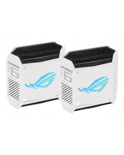 Бездротовий маршрутизатор Asus ROG Rapture Gaming Mesh System GT6 White 2pk (GT6-W-2-PK/90IG07F0-MU9A40)