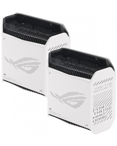 Бездротовий маршрутизатор Asus ROG Rapture Gaming Mesh System GT6 White 2pk (GT6-W-2-PK/90IG07F0-MU9A40)