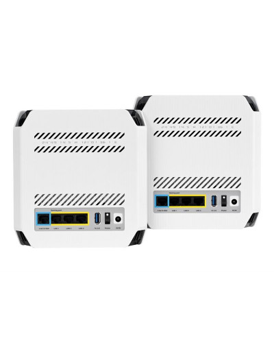 Бездротовий маршрутизатор Asus ROG Rapture Gaming Mesh System GT6 White 2pk (GT6-W-2-PK/90IG07F0-MU9A40)